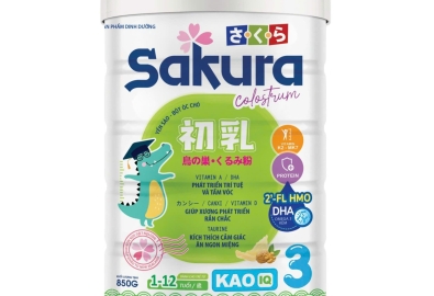 Sữa Sakura Kao IQ