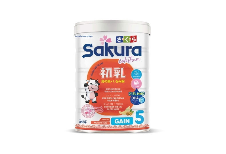 Sữa Sakura Gain